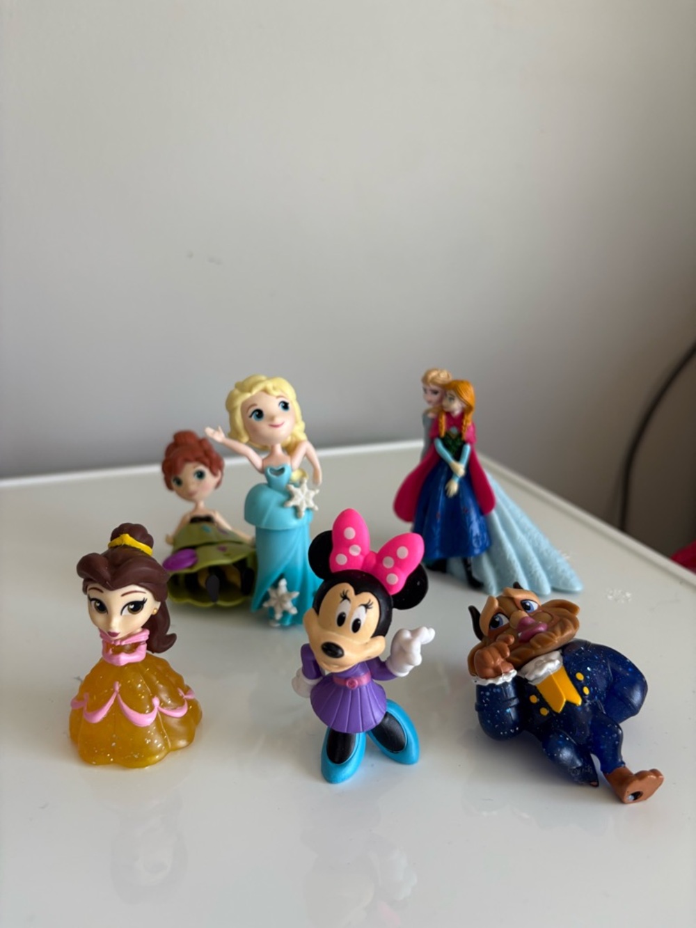 Disney Cake Toppers Decoration Elsa Anna Minnie Bell